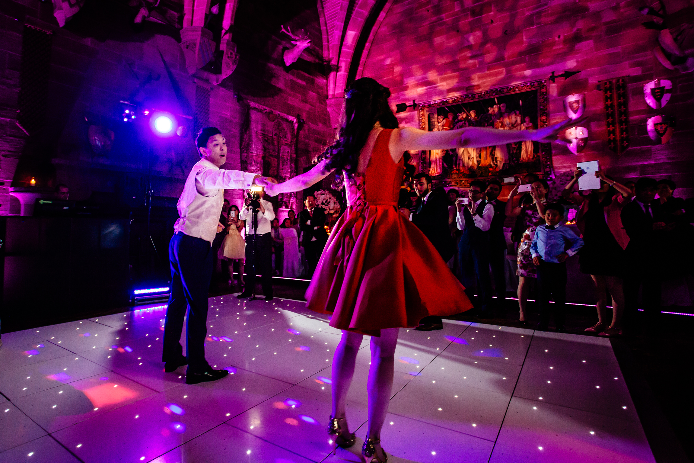 Sonia & Vincent - Sansom Photography Peckforton Castle Wedding Photography-43