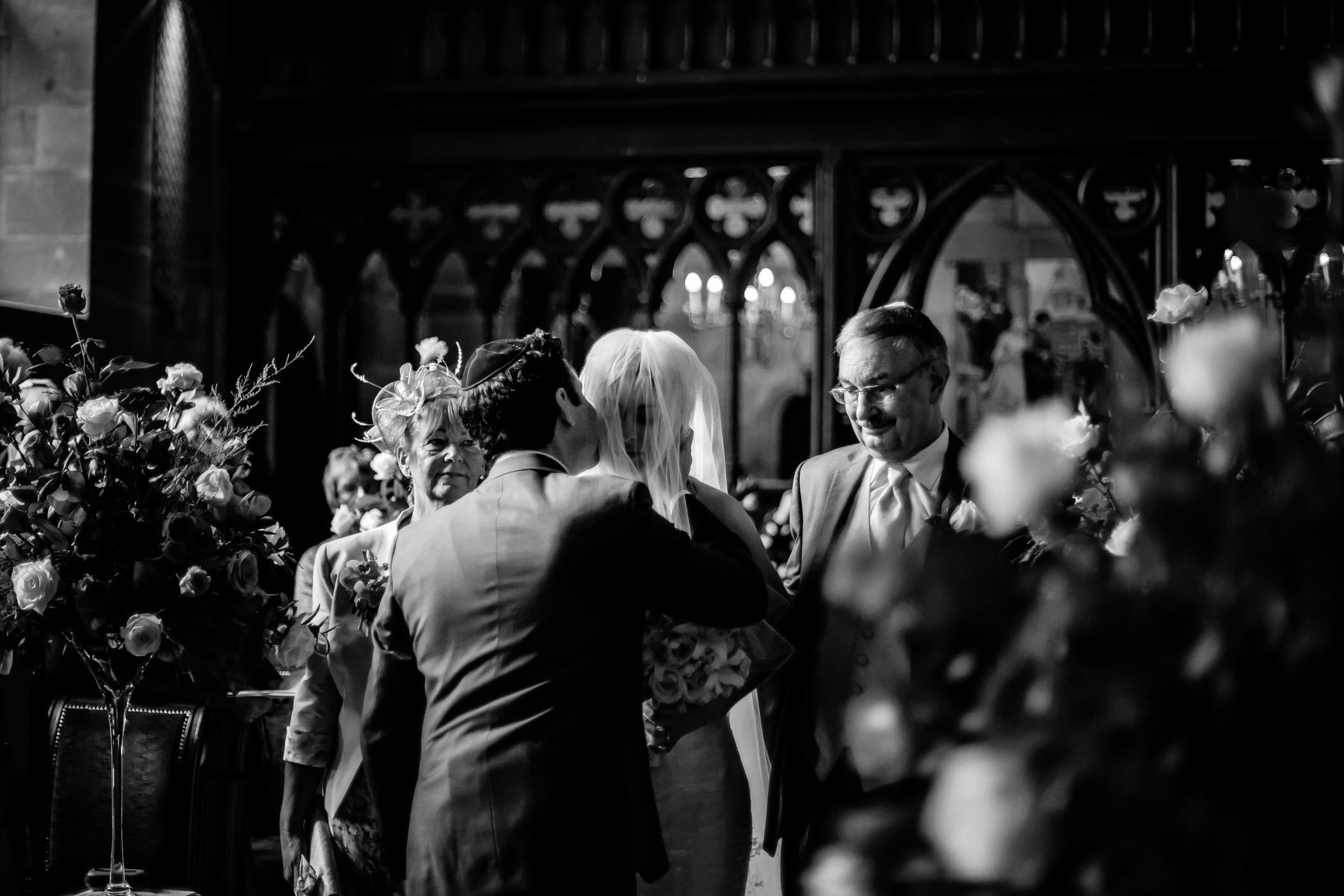 Emma & Alex Peckforton castle wedding - Sansom Photography-15