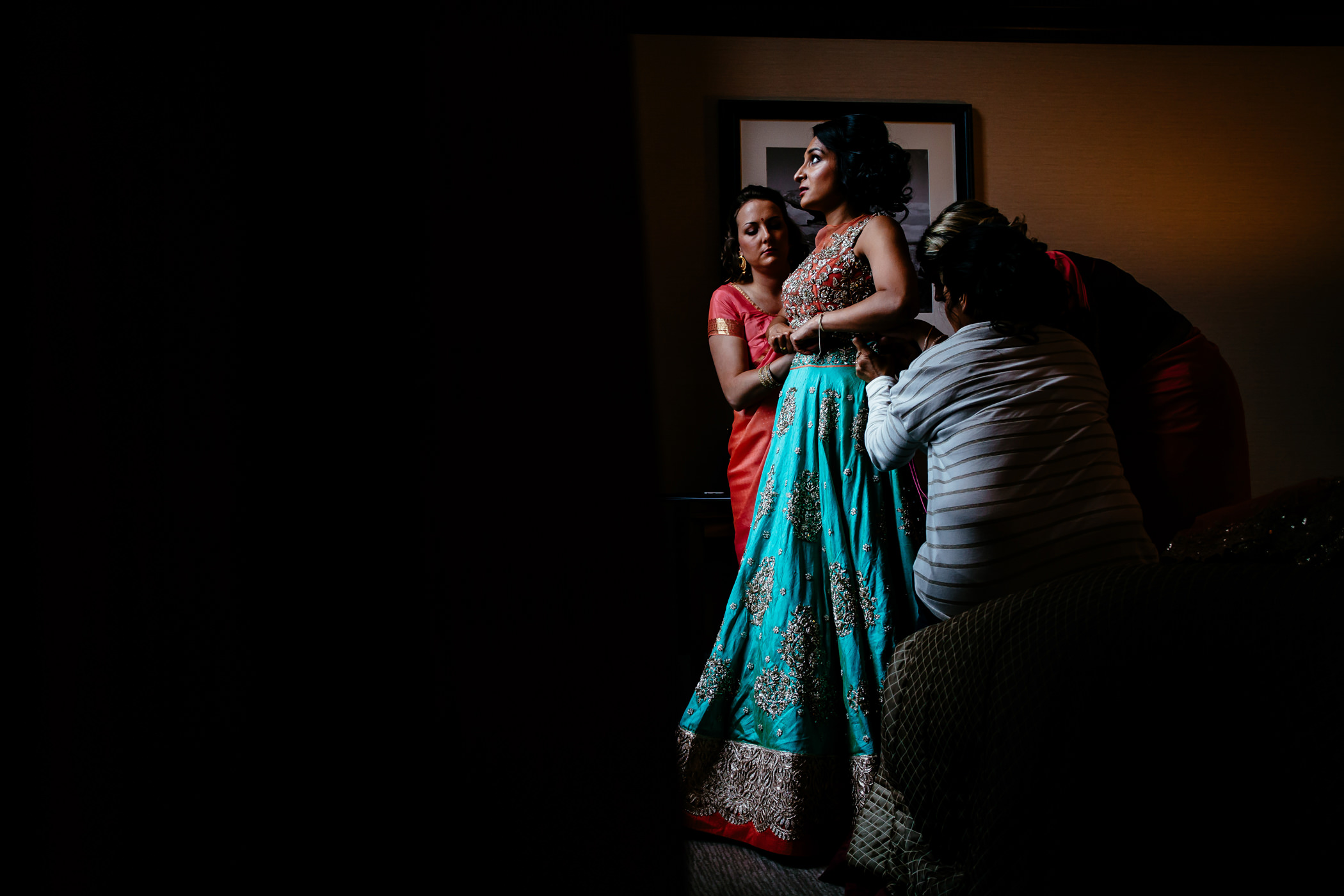Mekhala & Gareth - Sansom Photography Barmbyfield Barns Wedding York-39