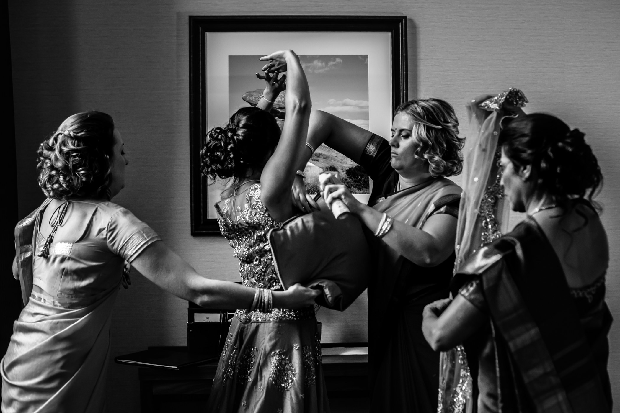 Mekhala & Gareth - Sansom Photography Barmbyfield Barns Wedding York-49