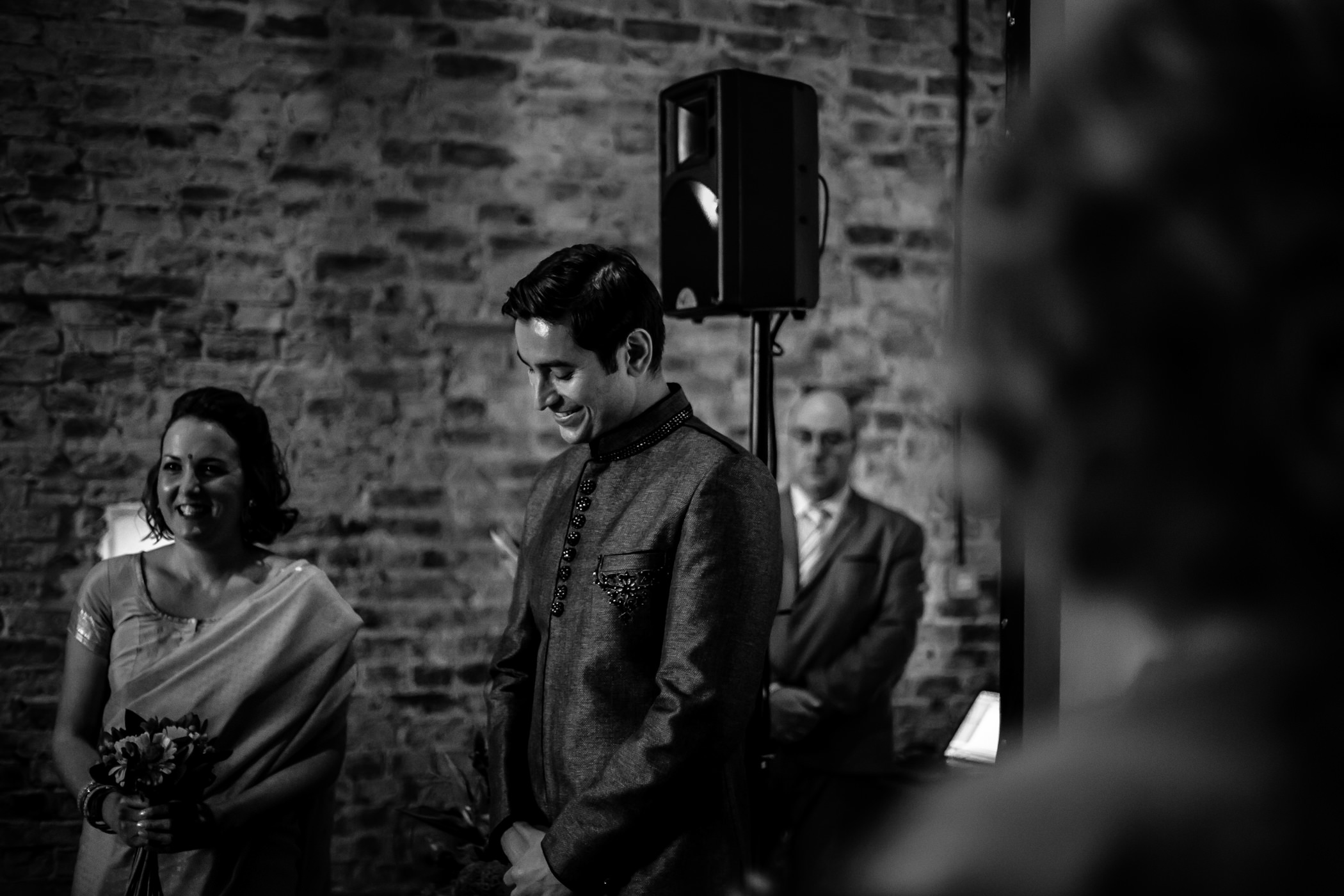 Mekhala & Gareth - Sansom Photography Barmbyfield Barns Wedding York-8
